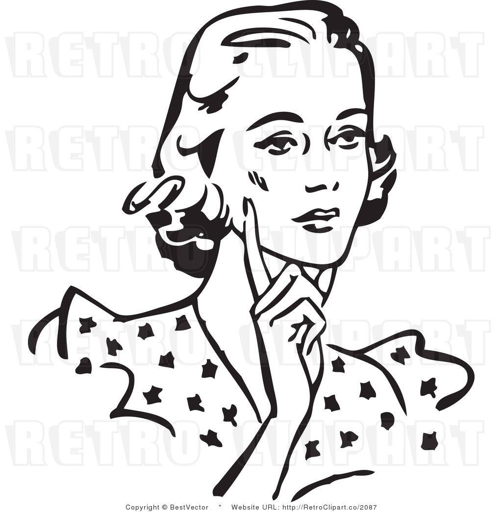 mother clipart black and white - photo #6